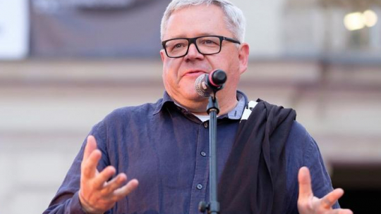 Dyrektor Malta Festival Poznań Michał Merczyński. 2017 r. Fot. PAP/J. Kaczmarczyk