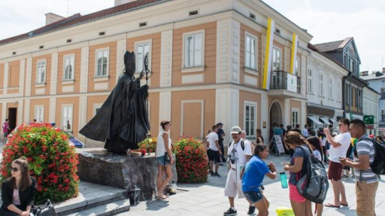 Dom Rodzinny Jana Pawła II w Wadowicach, 25 bm. Fot. PAP/M. Kulczyński
