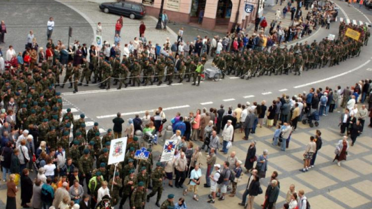 XXVI piesza pielgrzymka na Jasną Górę. Fot. PAP/M. Trembecki