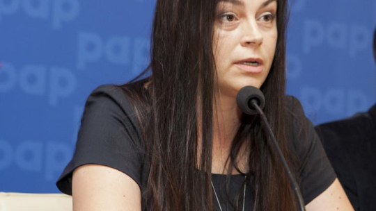 Dyrektor Ośrodka Badań nad Totalitaryzmami Anna Gutkowska. Źródło: Ośrodek Badań nad Totalitaryzmami