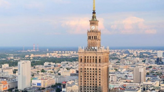 Pałac Kultury i Nauki w Warszawie. Fot. PAP/M. Kmieciński