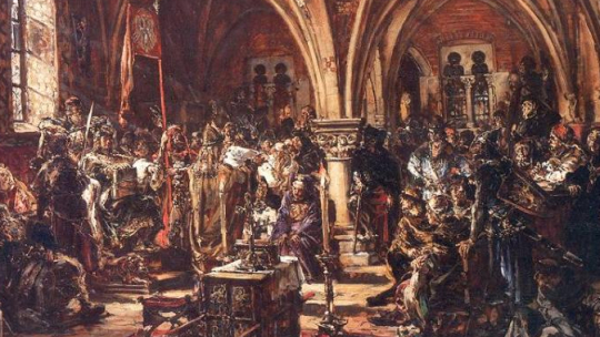 Sejm w Piotrkowie, 1468 rok. Źródło: Sejm.gov.pl