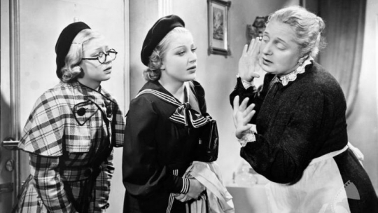 Kadr z filmu "Papa się żeni", 1936 r. Źródło: Filmoteka Narodowa