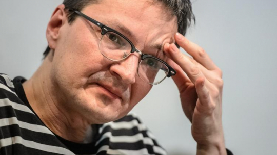 Dziennikarz i pisarz Rafał Księżyk. Fot. PAP/W. Pacewicz