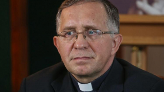 Ks. prof. dr hab. Józef Naumowicz. Fot. PAP/R. Guz