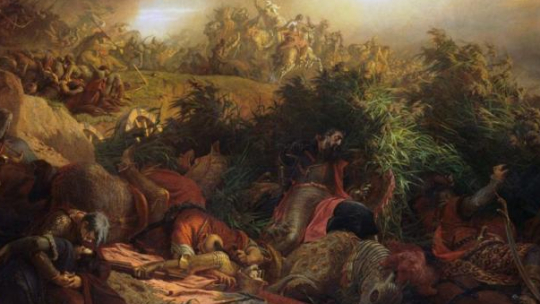 „Bitwa pod Mohaczem” - Bertalan Székely. Źródło: Wikimedia Commons