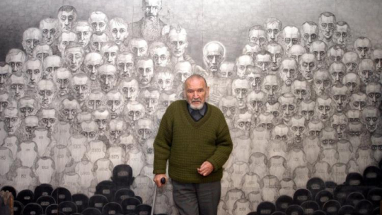 Marian Kołodziej. 2003 r. Fot. PAP/J. Bednarczyk