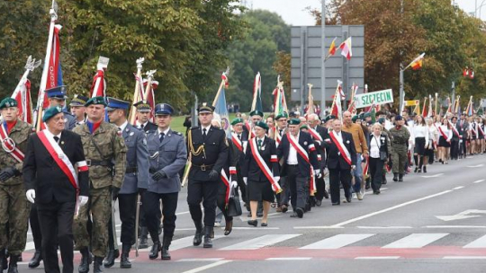 XVIII Międzynarodowy Marsz Pamięci Zesłańców Sybiru na ulicach Białegostoku. Fot. PAP/A. Reszko