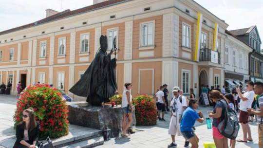Wadowice, Muzeum Domu Rodzinnego Jana Pawła II. Fot. PAP/M. Kulczyński