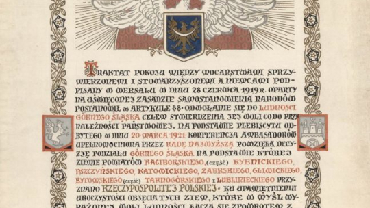„Akt pamiątkowy objęcia Górnego Śląska przez rząd Rzeczypospolitej Polskiej”