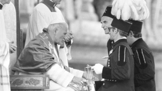 Wizyta papieża Jana Pawła II w Polsce. Częstochowa. VI.1979 r.  Fot. PAP/CAF