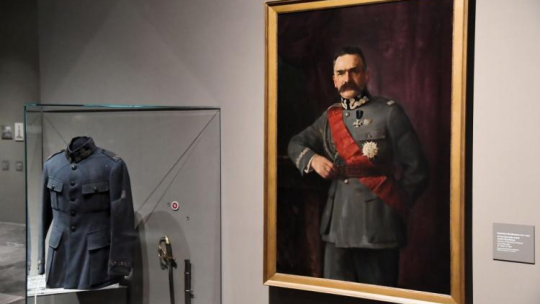 Kraków, 30.10.2018. Wystawę „Niepodległość. Wokół myśli historycznej Józefa Piłsudskiego” zaprezentowano dziennikarzom w Muzeum Narodowym w Krakowie. Fot. PAP/J. Bednarczyk
