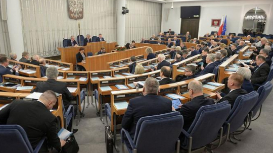 Posiedzenie Senatu. 03.2018. Fot. PAP/M. Obara 