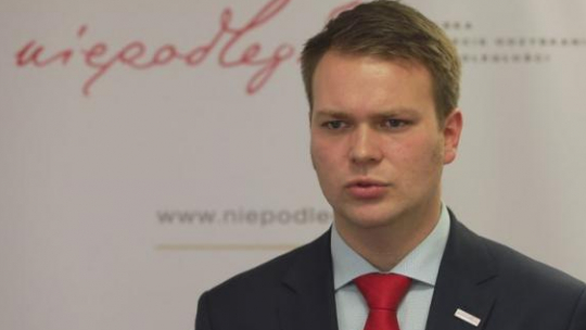 Dyrektor Biura Programu "Niepodległa" Jan Kowalski. Źródło: Serwis Wideo PAP