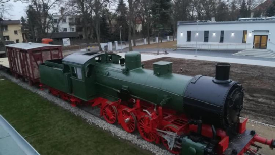 Improwizowany pociąg pancerny nr 11 w Muzeum Broni Pancernej. Źródło: Muzeum Broni Pancernej w Poznaniu