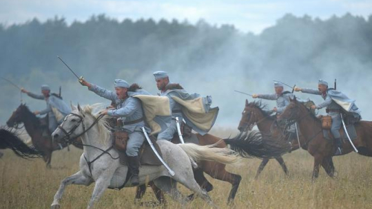 Plan filmu „Legiony” w reżyserii Dariusza Gajewskiego. Fot. PAP/P. Piątkowski