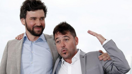 Damian Nenow i Raul de la Fuente. 05.2018. Fot. PAP/EPA