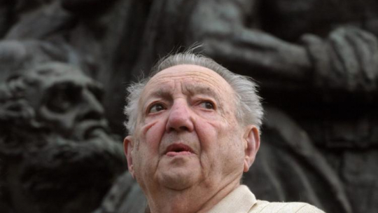 Marek Edelman, 2007 r. Fot. PAP/T. Gzell