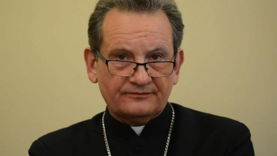 Przewodniczący Komitetu KEP ds. Dialogu z Judaizmem bp Rafał Markowski. Fot. PAP/J. Kamiński