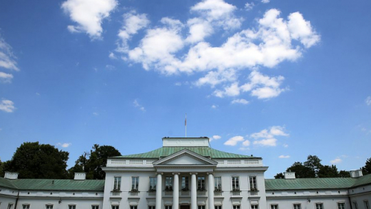 Belweder w Warszawie. Fot. PAP/T. Gzell