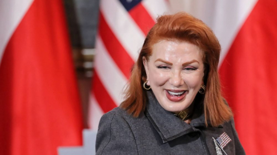 Ambasador USA w Polsce Georgette Mosbacher. Fot. PAP/P. Supernak