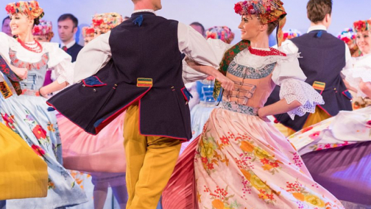 Występ Zespołu Pieśni i Tańca „Śląsk” im. Stanisława Hadyny. Fot. PAP/A. Grygiel