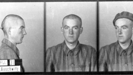 Stanisław Ryniak, pierwszy zarejestrowany więzień Auschwitz. Fot. PAP/Państwowe Muzeum Auschwitz-Birkenau
