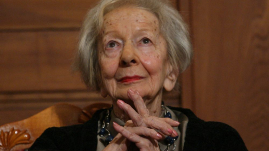Wisława Szymborska, 2011 r. Fot. PAP/J. Bednarczyk
