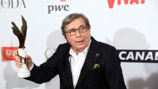 Janusz Gajos nagrodzony za rolę w filmie "Kler". Fot. PAP/R. Guz