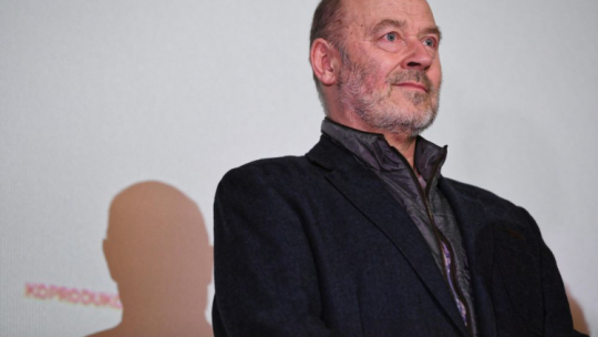 Reżyser filmu „Ułaskawienie” Jan Jakub Kolski podczas premiery w kinie „Zorza” w Rzeszowie. PAP/D. Delmanowicz