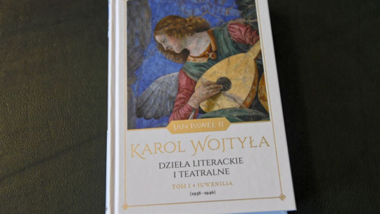 Kraków, 26.03.2019. Książkę „Karol Wojtyła – dzieła literackie i teatralne” zaprezentowano w Pałacu Arcybiskupów Krakowskich w Krakowie. Fot. PAP/J. Bednarczyk