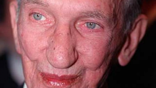 Jan Karski. Warszawa, 29.09.1999. Fot. PAP/A. Rybczyński