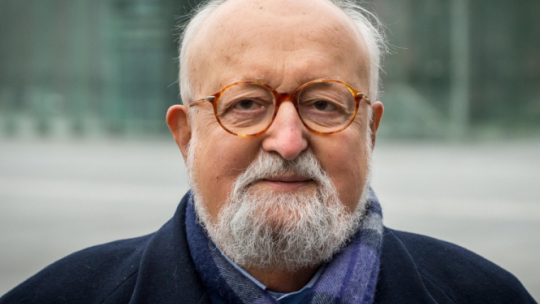 Krzysztof Penderecki, 2017 r. Fot. PAP/M. Kulczyński