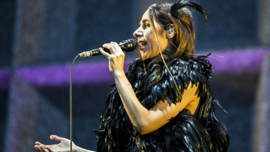 PJ Harvey. Fot. PAP/EPA