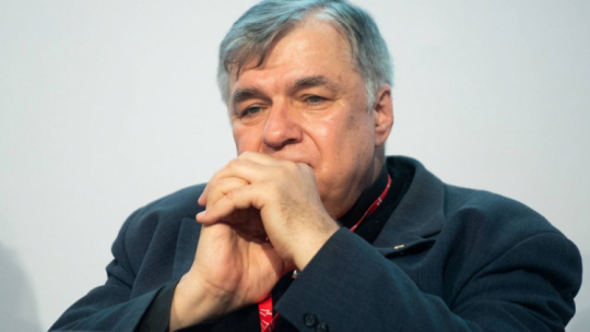 Dominikanin o. Maciej Zięba. Fot. PAP/G. Michałowski