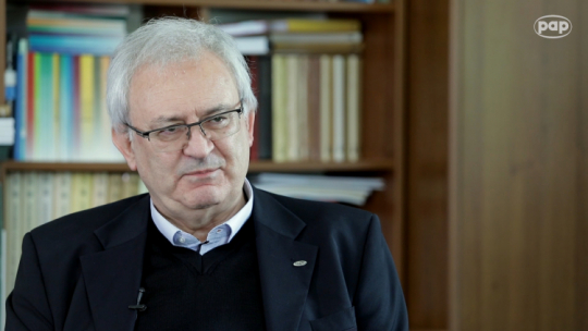 Prof. Włodzimierz Bolecki. Fot. Serwis Wideo PAP