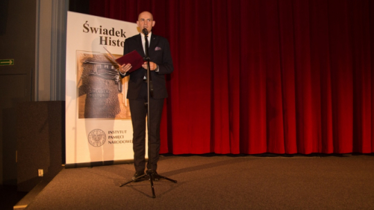 07 06 2019, Poznań. Wręczenie nagród honorowych IPN „Świadek Historii”. Źródło: IPN/Bartosz Kochański 