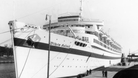 Statek „Wilhelm Gustloff”. Źródło: Wikimedia Commons