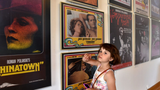 Kraków, 16.07.2015. Wystawa "Filmy Romana Polańskiego w światowym plakacie filmowym". Fot. PAP/J. Bednarczyk