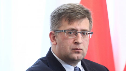 Warszawa, 25.01.2018. Prof. Mariusz Wołos podczas debaty historyków ,,Przede wszystkim legiony... Czyn zbrojny 1914-1918” zorganizowanej w Belwederze. Debata jest częścią obchodów 100. rocznicy odzyskania przez Polskę niepodległości. Fot. PAP/L. Szymański