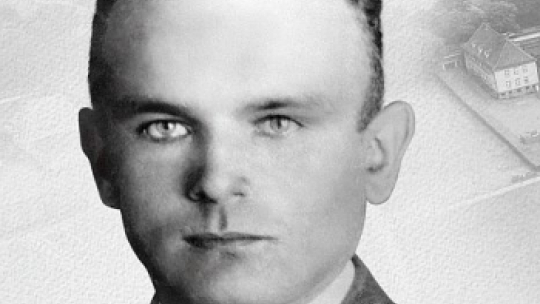 Upamiętnienie Franza Honioka w 80. rocznicę prowokacji gliwickiej. Źródło: Muzeum w Gliwicach