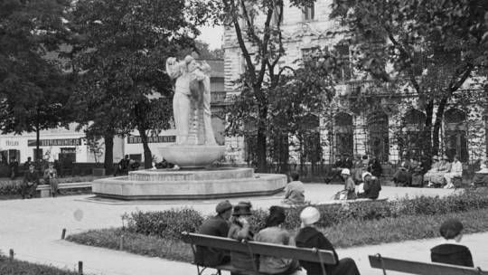 Pomnik Wdzięczności Ameryce w Warszawie. Fot. NAC
