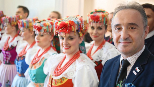 Dyrektor Zespołu Pieśni i Tańca „Śląsk” Zbigniew Cierniak. Fot. PAP/L. Szymański