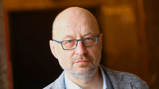 Reżyser filmu „Paszporty Paragwaju” Robert Kaczmarek. Fot. PAP/R. Guz