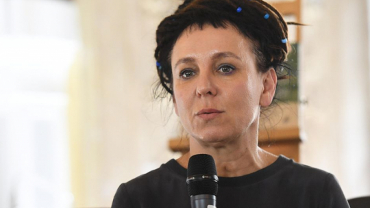 Olga Tokarczuk. Fot. PAP/J. Bednarczyk