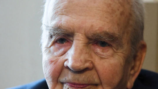 Kraków, 28.12.2018. Kombatant, żołnierz AK Zbigniew Radłowski.  PAP/J. Bednarczyk