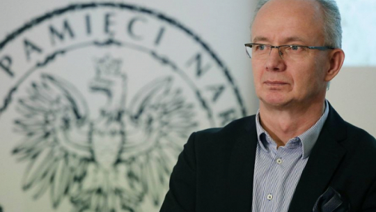 Wiceprezes IPN Krzysztof Szwagrzyk. Fot. PAP/T. Gzell