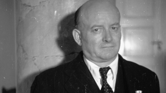 Stanisław Mikołajczyk, 1947 r. Fot. PAP/CAF/K. Szczeciński