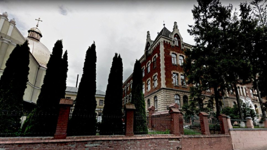 Klasztor pw. Świętych Apostołów Piotra i Pawła w Drohobyczu. Źródło: profil Biura Poszukiwań i Identyfikacji IPN na Twitterze