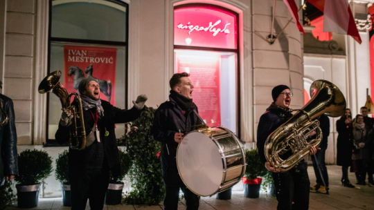  Festiwal Krakowskiego Przedmieścia 2018 r. fot. Tomasz Tołłoczko / Biuro Programu „Niepowdległa”